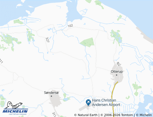 MICHELIN Uggerslev map - ViaMichelin