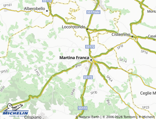 Mapa MICHELIN Cicerone - ViaMichelin