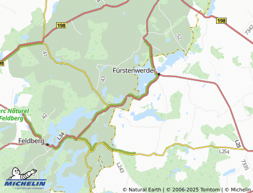Mapa MICHELIN Wrechen - ViaMichelin