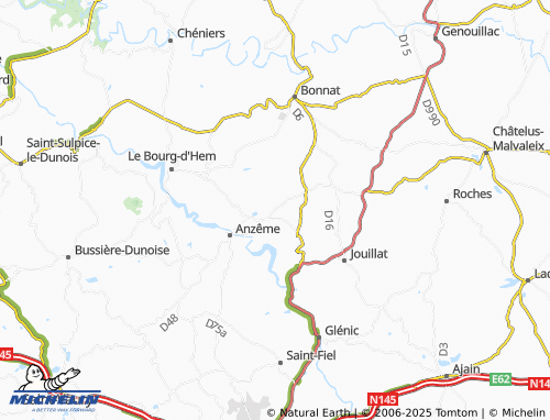 Carte MICHELIN Le Peux - ViaMichelin