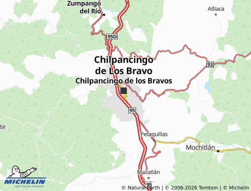 Mappa MICHELIN Cuauhtémoc Sur - ViaMichelin