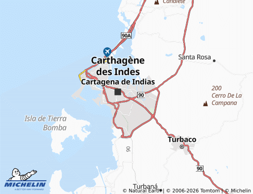 Carte MICHELIN San Antonio - ViaMichelin