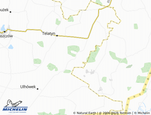 MICHELIN Radków map - ViaMichelin