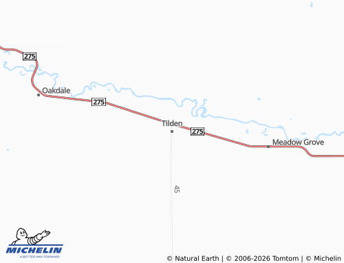 Carte MICHELIN Tilden - ViaMichelin
