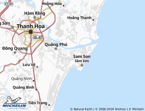 Mappa MICHELIN Quảng Châu - ViaMichelin