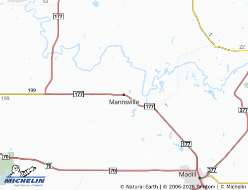 Mappa MICHELIN Mannsville - ViaMichelin