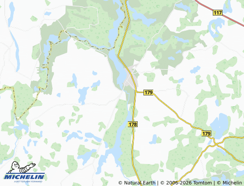 Mappa MICHELIN Užtiltė - ViaMichelin