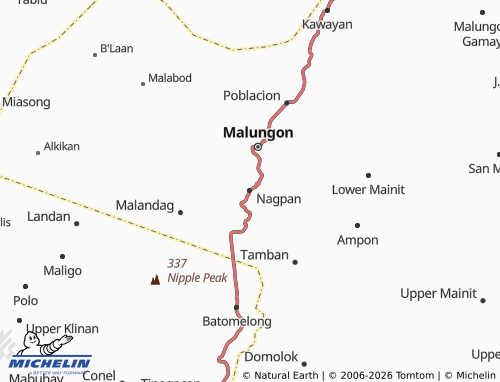 Mappa MICHELIN Nagpan - ViaMichelin