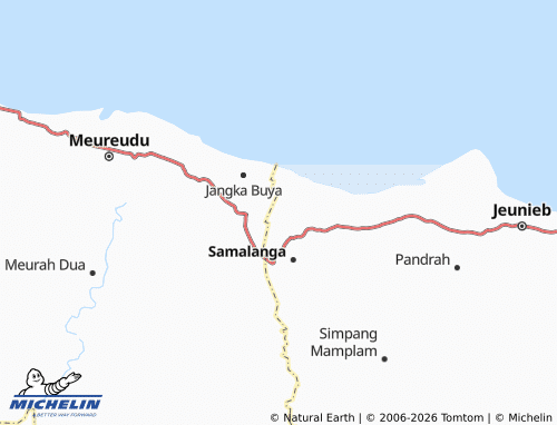 Mappa MICHELIN Lueng Keubeu - ViaMichelin