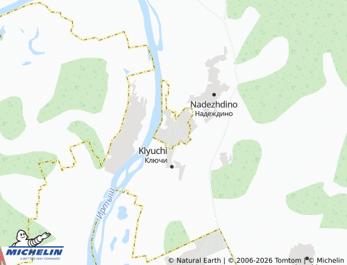 MICHELIN-Landkarte Beregovoy - ViaMichelin