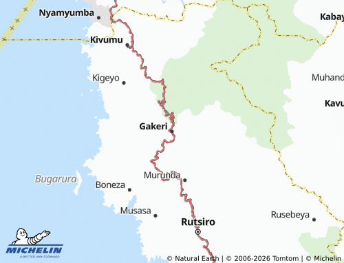 MICHELIN Gakeri map - ViaMichelin