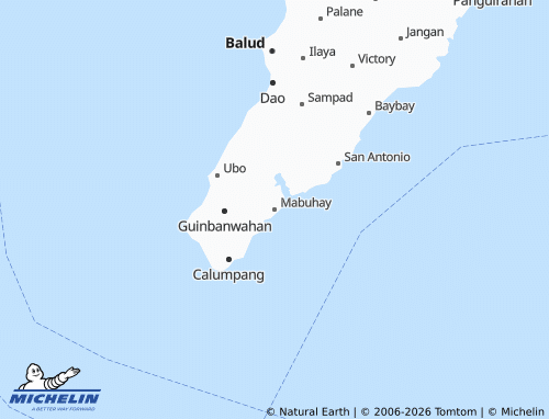 MICHELIN Mabuhay map - ViaMichelin