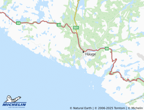 Mappa MICHELIN Rekefjord - ViaMichelin