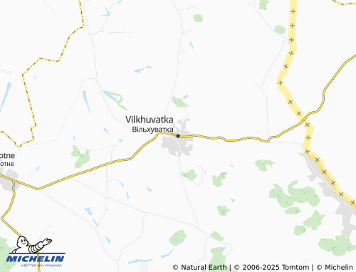 MICHELIN Vilkhuvatka map - ViaMichelin