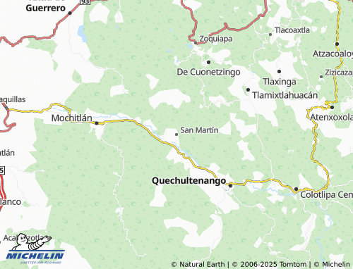 MICHELIN San Martín map - ViaMichelin