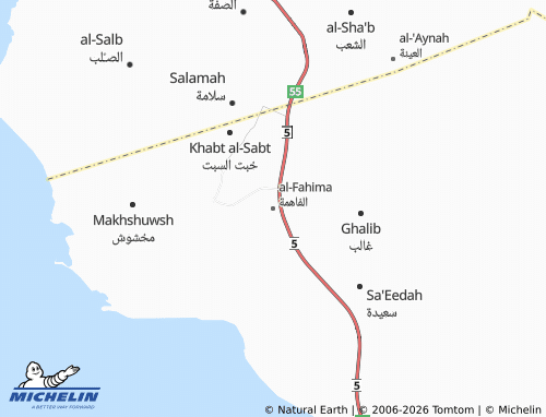 Carte MICHELIN al-Fahima - ViaMichelin