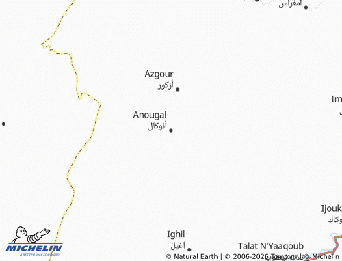 Mappa MICHELIN Anoukal - ViaMichelin