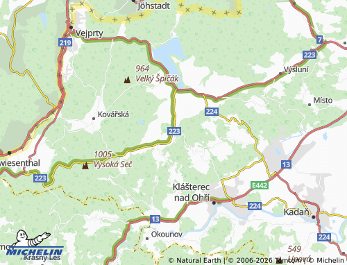 Mappa MICHELIN Kotlina - ViaMichelin