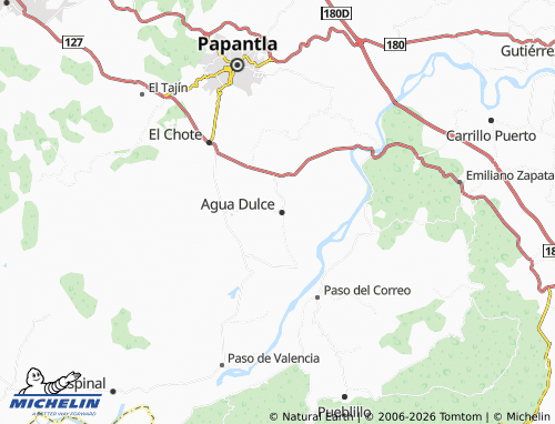 Mapa MICHELIN Del Carmen - ViaMichelin