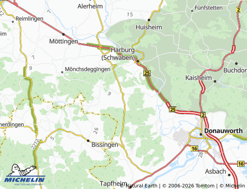 Mappa MICHELIN Mauren - ViaMichelin