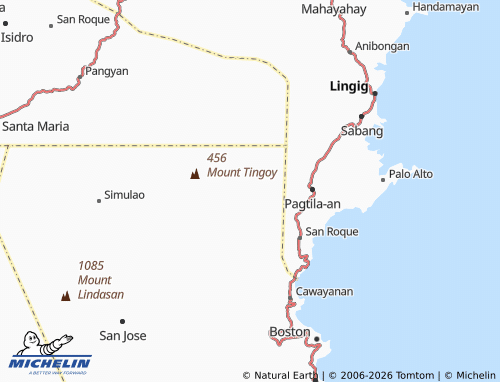 MICHELIN Caatihan map - ViaMichelin