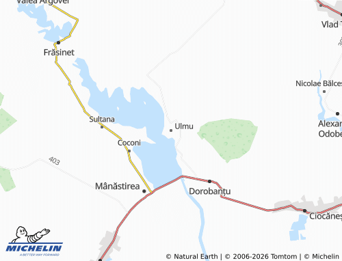 MICHELIN Ulmu map - ViaMichelin