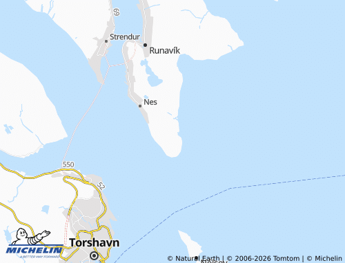Mappa MICHELIN Æðuvík - ViaMichelin