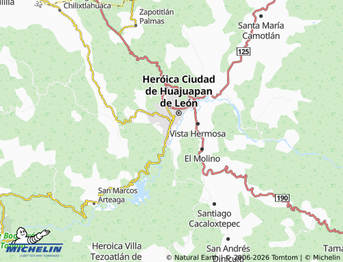 MICHELIN Los Álamos map - ViaMichelin