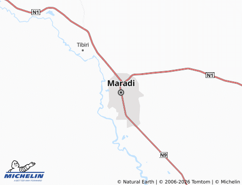 Carte MICHELIN Maradi - ViaMichelin
