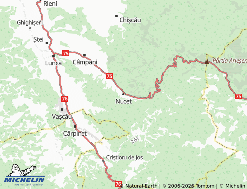 Mappa MICHELIN Nucet - ViaMichelin