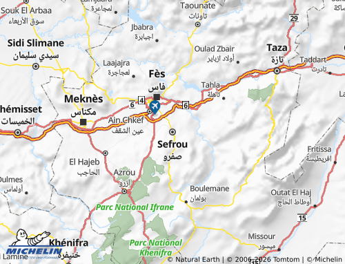 MICHELIN Safrou map - ViaMichelin