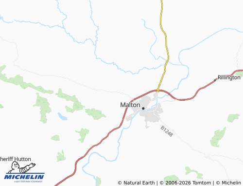 Carte MICHELIN Broughton - ViaMichelin
