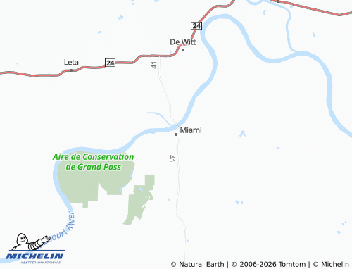 Carte MICHELIN Miami - ViaMichelin