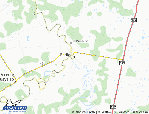 Mappa MICHELIN El Higo - ViaMichelin