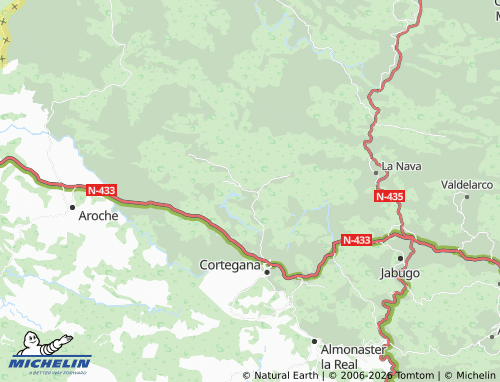 MICHELIN-Landkarte La Corte - ViaMichelin