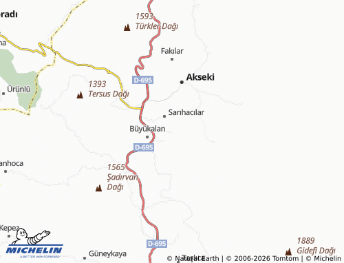 MICHELIN Belenalan map - ViaMichelin