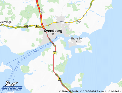 MICHELIN-Landkarte Eskær - ViaMichelin