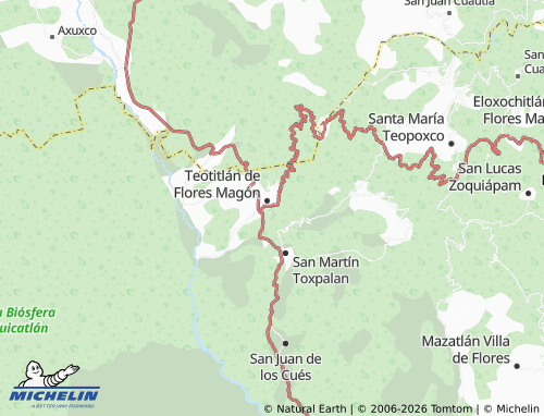 Mapa MICHELIN El Calvario - ViaMichelin