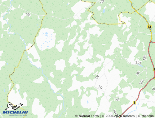 MICHELIN-Landkarte Sugalepa - ViaMichelin