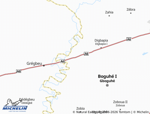 MICHELIN-Landkarte Sibraguhé - ViaMichelin