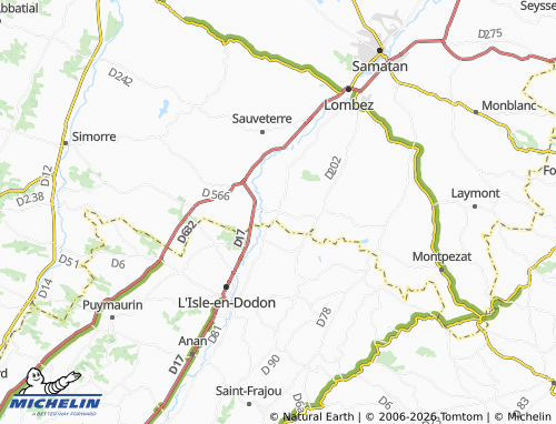 Mappa MICHELIN Espaon - ViaMichelin