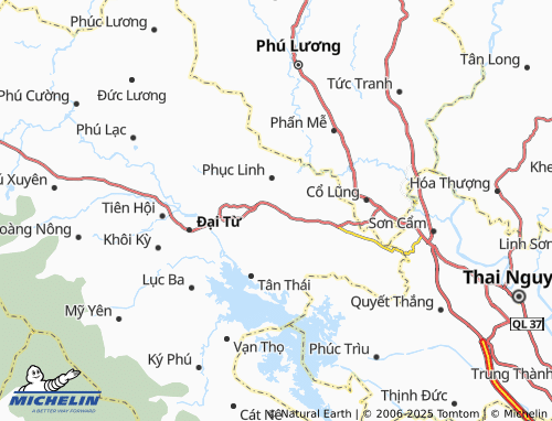 MICHELIN Hà Thượng map - ViaMichelin