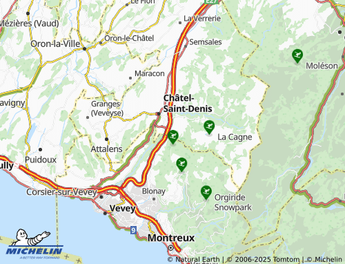 Kaart MICHELIN Le Chaussin - ViaMichelin