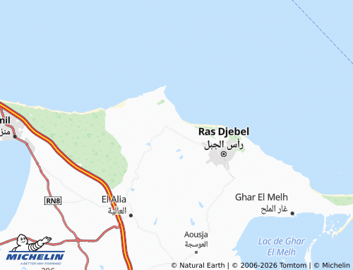 Mapa MICHELIN Bani Ata' - ViaMichelin