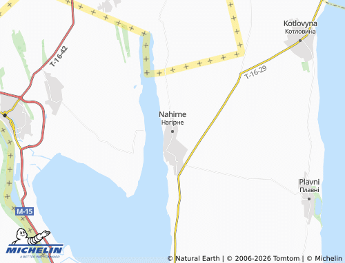 Mapa MICHELIN Nahirne - ViaMichelin