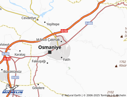 Mappa MICHELIN Selimiye - ViaMichelin