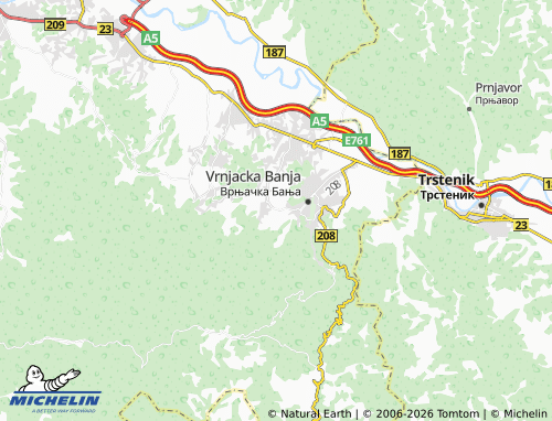 Carte MICHELIN Lipova - ViaMichelin
