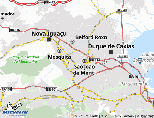Carte MICHELIN São Mateus - ViaMichelin