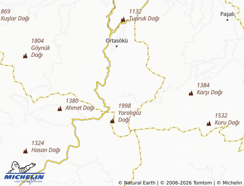 MICHELIN Mamatlar map - ViaMichelin