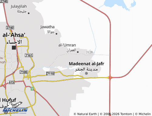 MICHELIN-Landkarte al-'Aramiyyah - ViaMichelin